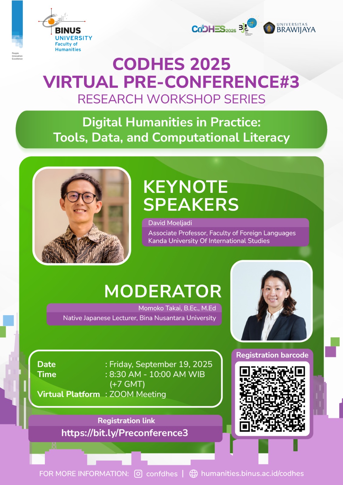 The International Conference on Digital Humanities and Environmental Sustainability (CoDHES)